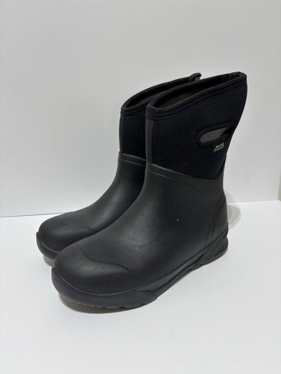 Bogs Men’s Bozeman Mid Insulated Waterproof Winter Boots Black, Size 13 M main image 7